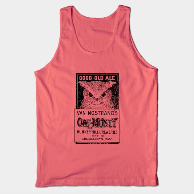 Owl-Musty Ale Tank Top by GloopTrekker